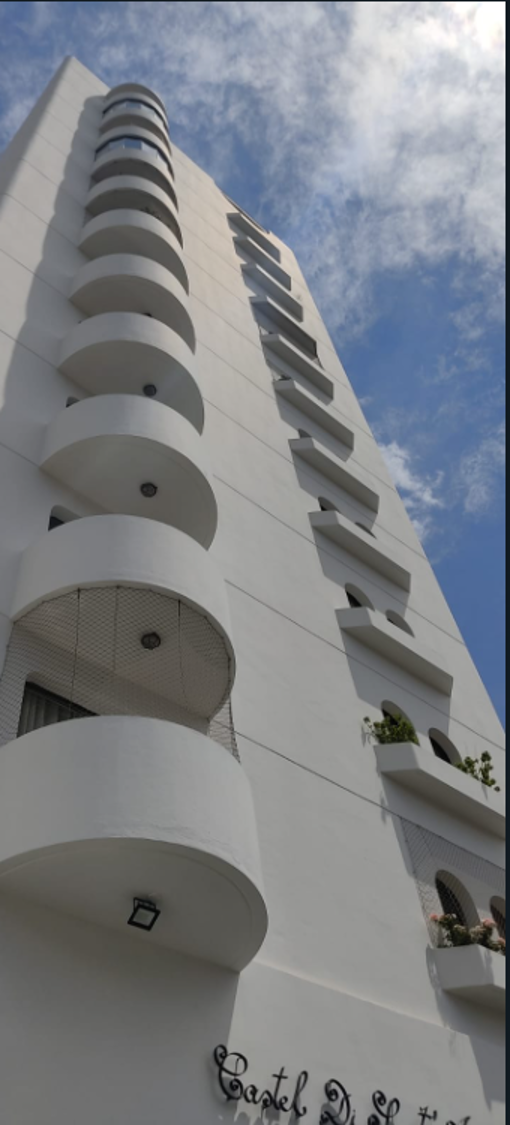 Fachada renovada após retrofit